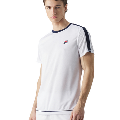 T-shirt Fila Elias Blanc