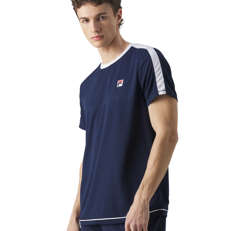 T-shirt Fila Elias Bleu Marine