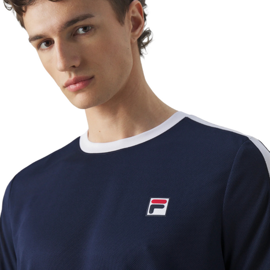 T-shirt Fila Elias Bleu Marine