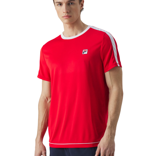 T-shirt Fila Elias Rouge