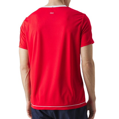 T-shirt Fila Elias Rouge