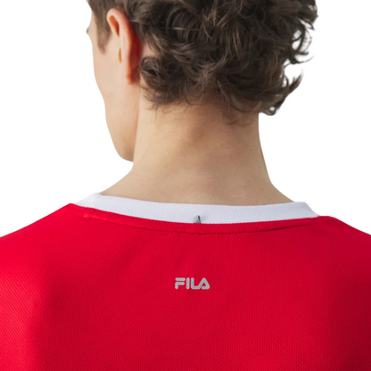T-shirt Fila Elias Rouge