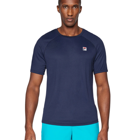 T-shirt Fila Holger Bleu Marine