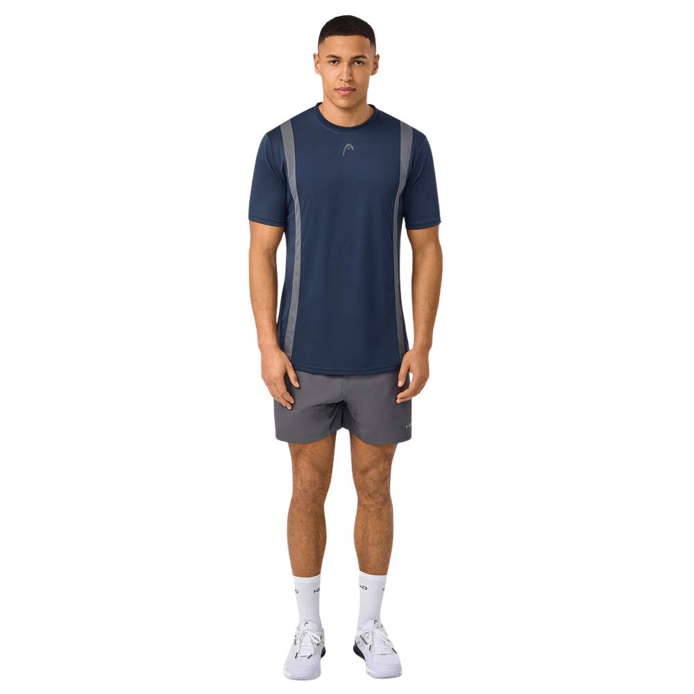 T-shirt Head Club Tech Bleu Marine