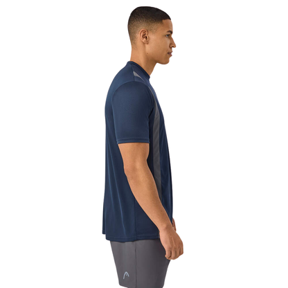 T-shirt Head Club Tech Bleu Marine