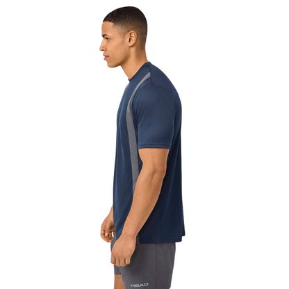 T-shirt Head Club Tech Bleu Marine