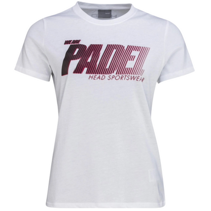 T-shirt Head Padel SPW Blanc Femme