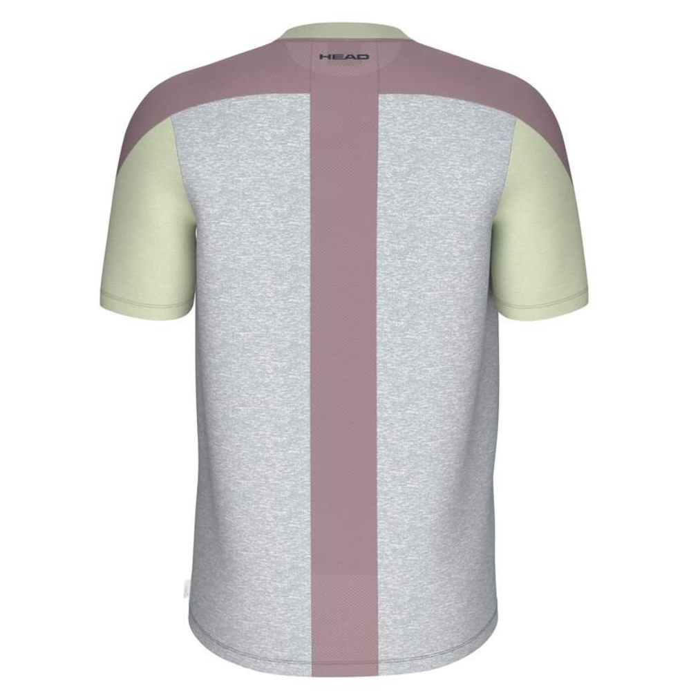 T-shirt Head Play Tech Gris/Violet