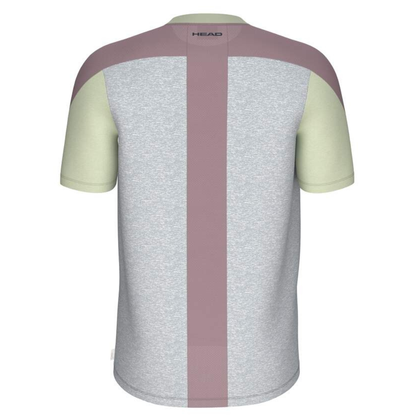 T-shirt Head Play Tech Gris/Violet