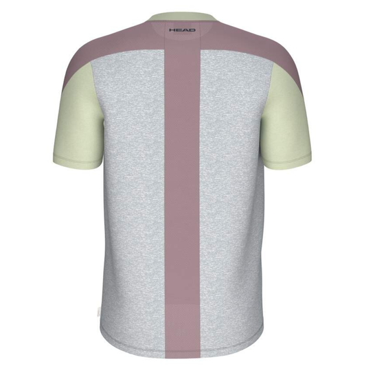T-shirt Head Play Tech Gris/Violet