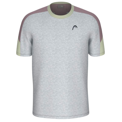 T-shirt Head Play Tech Gris/Violet