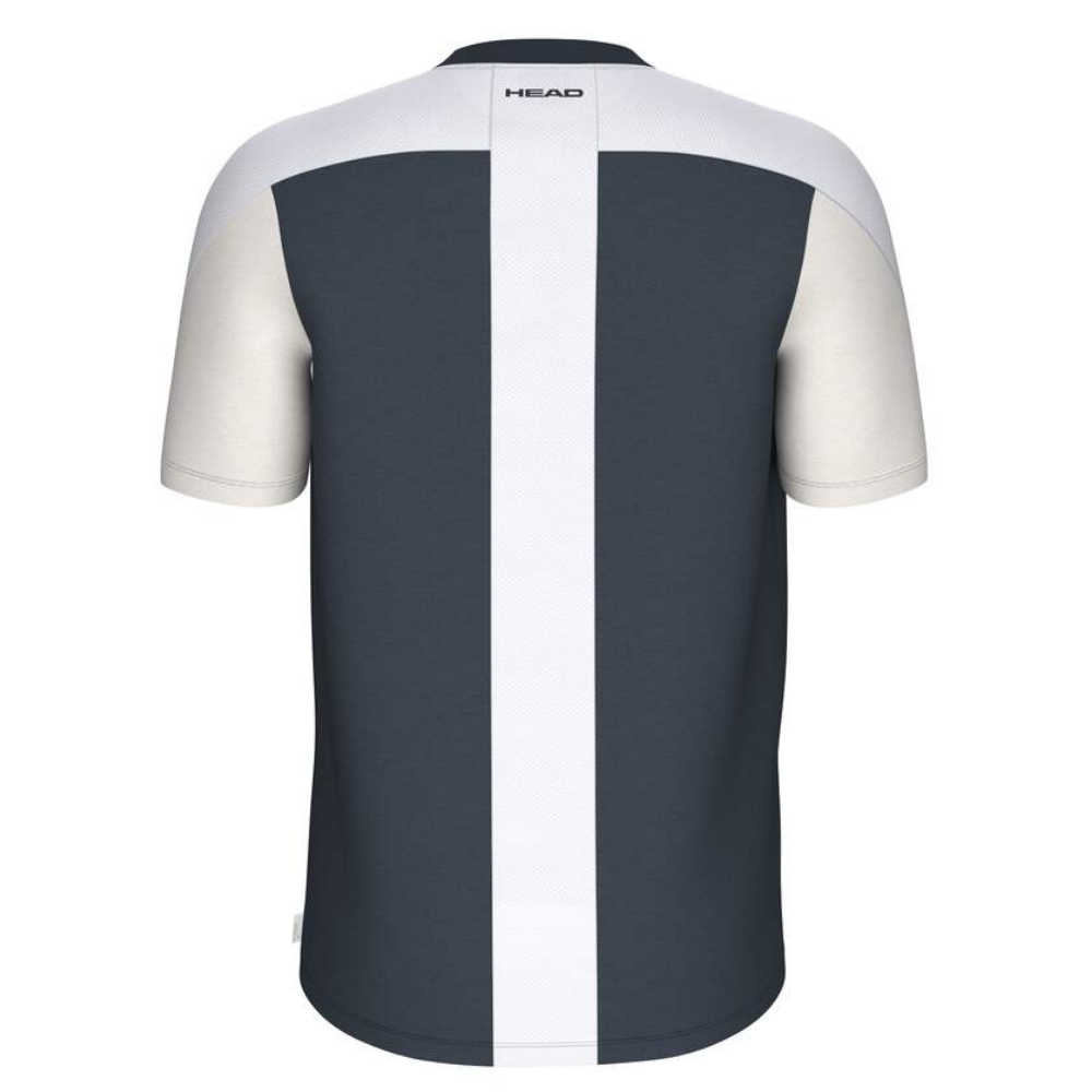 T-shirt Head Play Tech Bleu/Blanc
