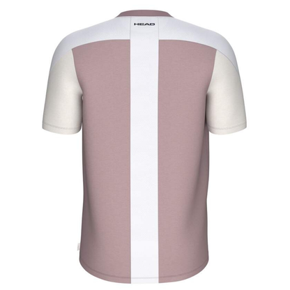 T-shirt Head Play Tech Violet/Blanc