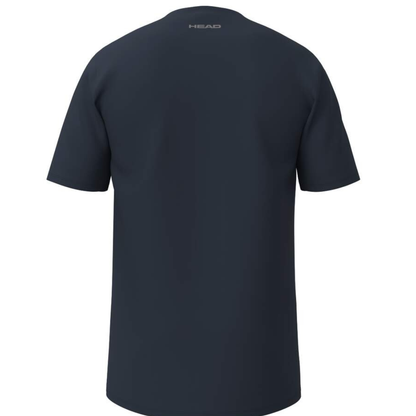 T-shirt Head Simple Bleu Marine