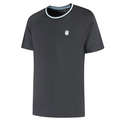 T-shirt K-Swiss Hypercourt Melange Crew Noir