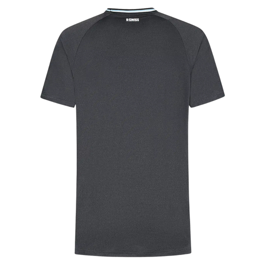 T-shirt K-Swiss Hypercourt Melange Crew Noir