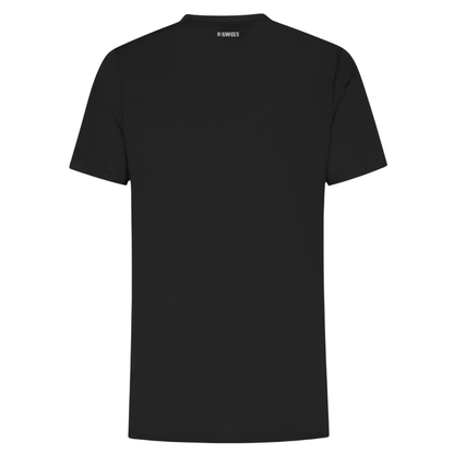 T-shirt K-Swiss Hypercourt Tee Jacquard Noir