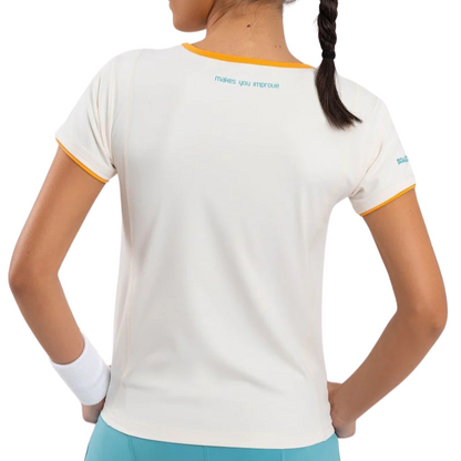 T-shirt Nox Pro Beige Femme