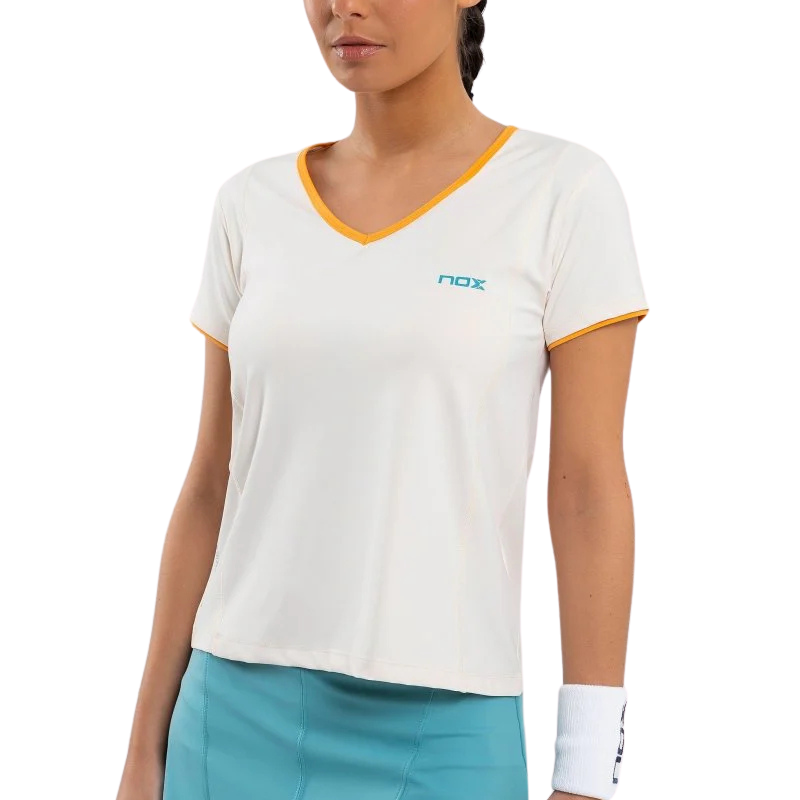 T-shirt Nox Pro Beige Femme