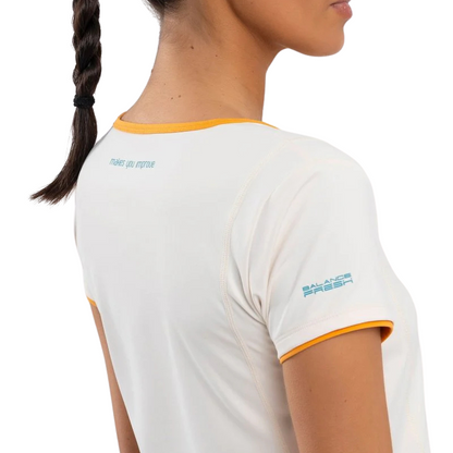 T-shirt Nox Pro Beige Femme