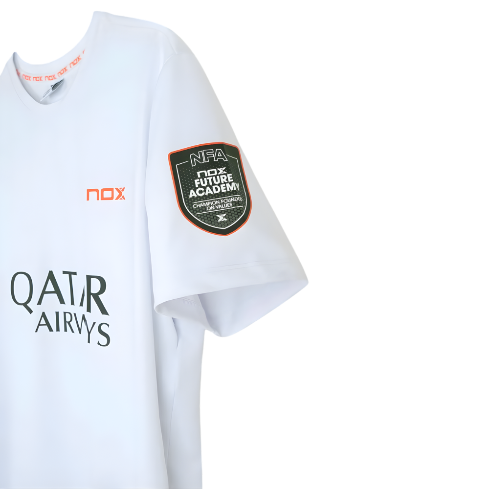 T-shirt Nox Replica Agustin Tapia AT10 Blanc 2026 - Esprit Padel Shop