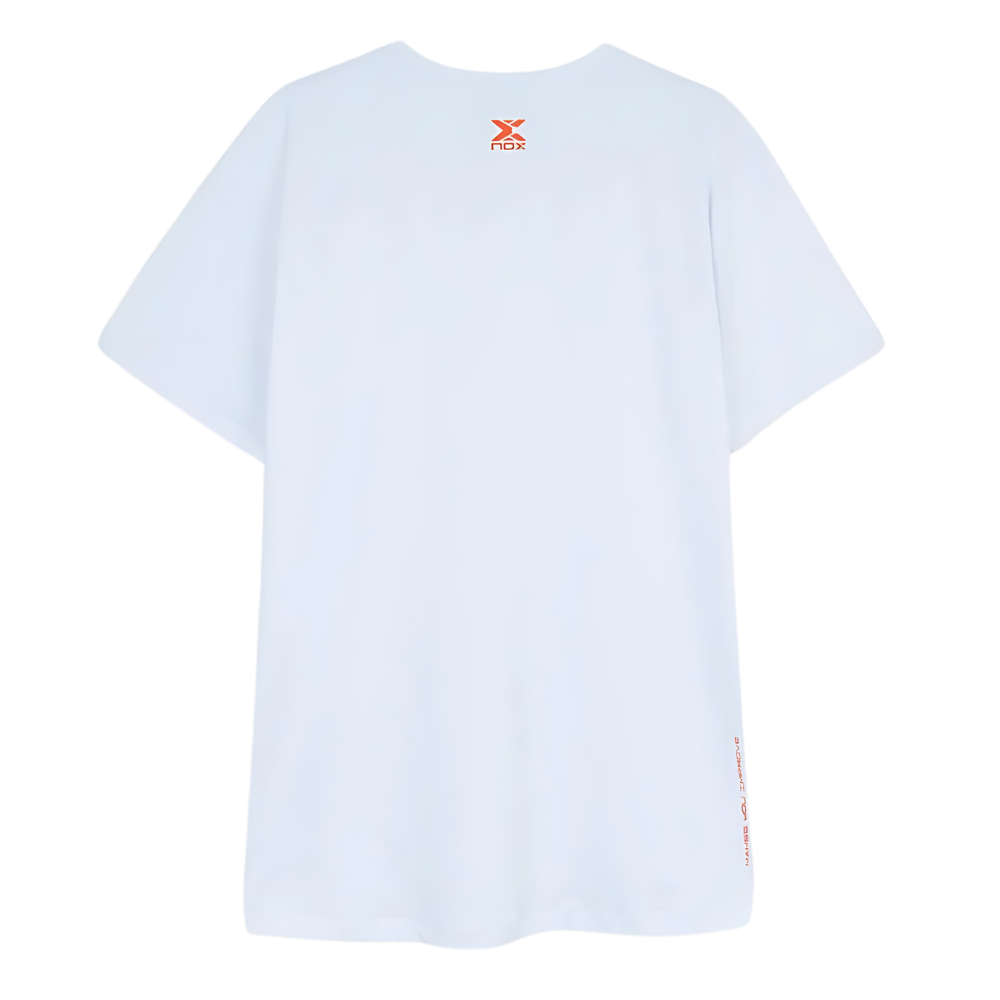 T-shirt Nox Team Blanc 2026 - Esprit Padel Shop