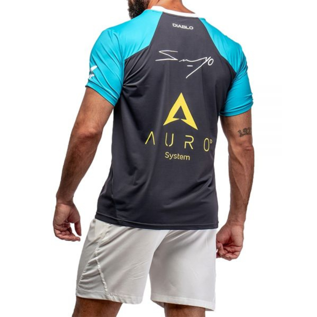 T-shirt Siux Replica Diablo Sanyo FW24 Bleu