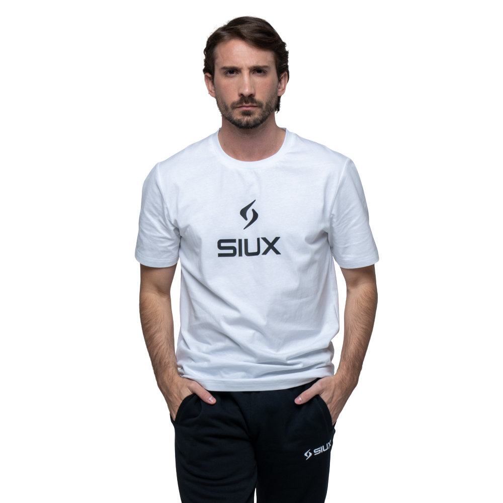 T-shirt Siux Basic Blanc Unisexe - Esprit Padel Shop
