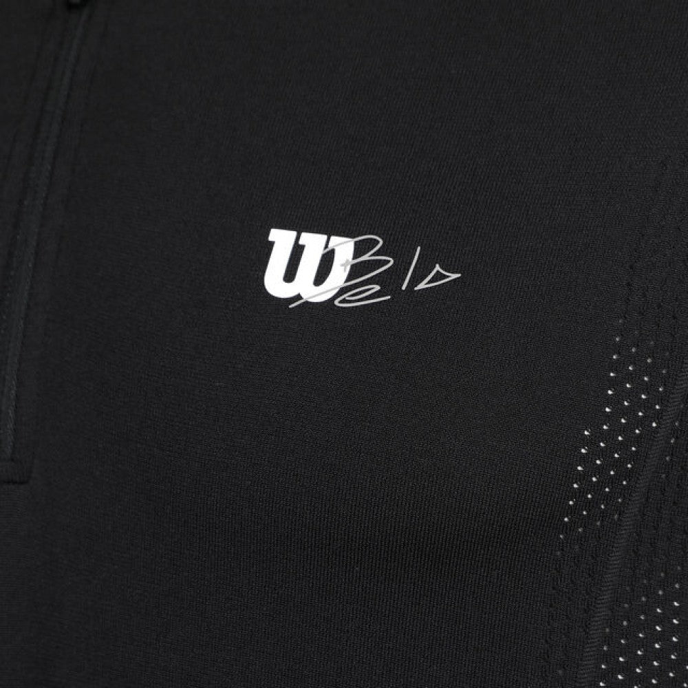 T-shirt Wilson Seamless Zip 2.0 noir