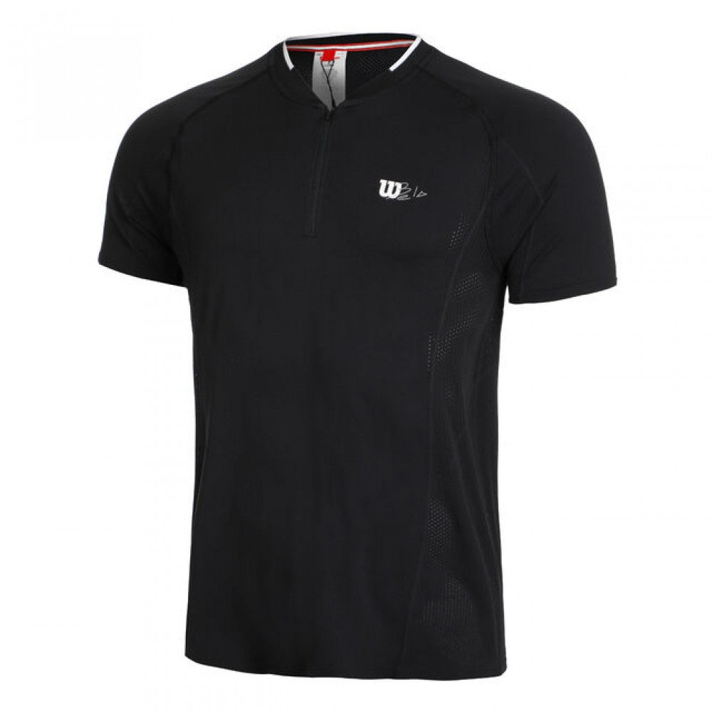 T-shirt Wilson Seamless Zip 2.0 noir