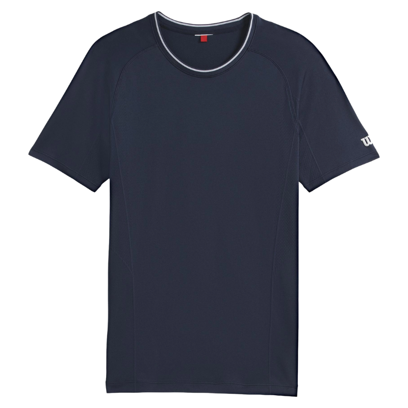 T-shirt Wilson Seamless Crew Bleu Marine