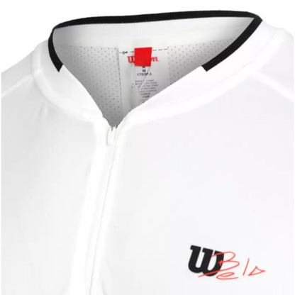 T-shirt Wilson Seamless Zip Blanc