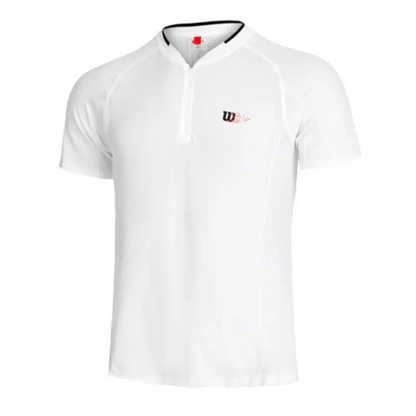T-shirt Wilson Seamless Zip Blanc