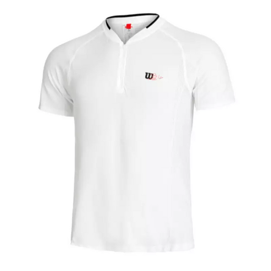 T-shirt Wilson Seamless Zip Blanc