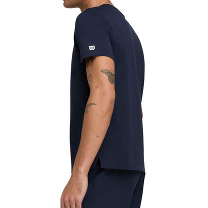 T-shirt Wilson Team Graphic Tee Bleu Marine