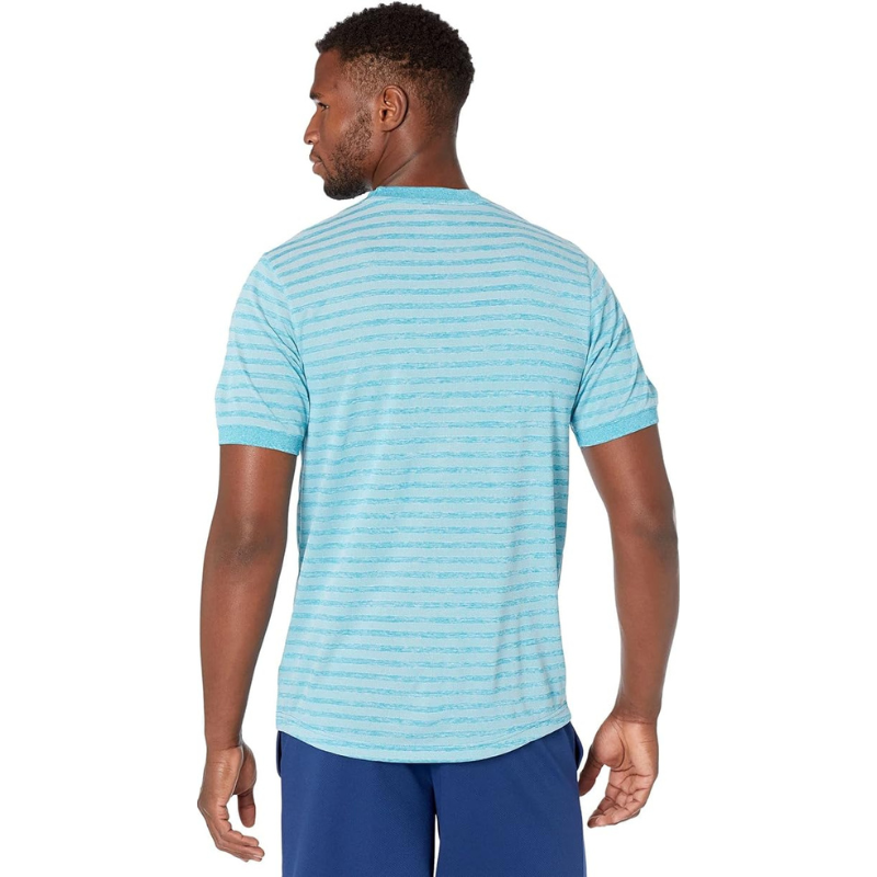 T-shirt Wilson Stripe Crew Bleu