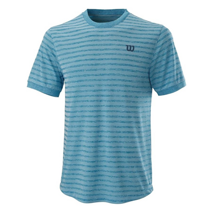 T-shirt Wilson Stripe Crew Bleu