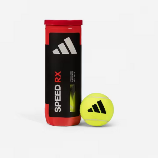 Tube de 3 balles de padel Adidas Speed Rx