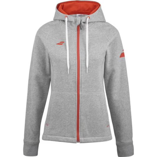 Veste Babolat Exercise Hood Jacket Gris Femme