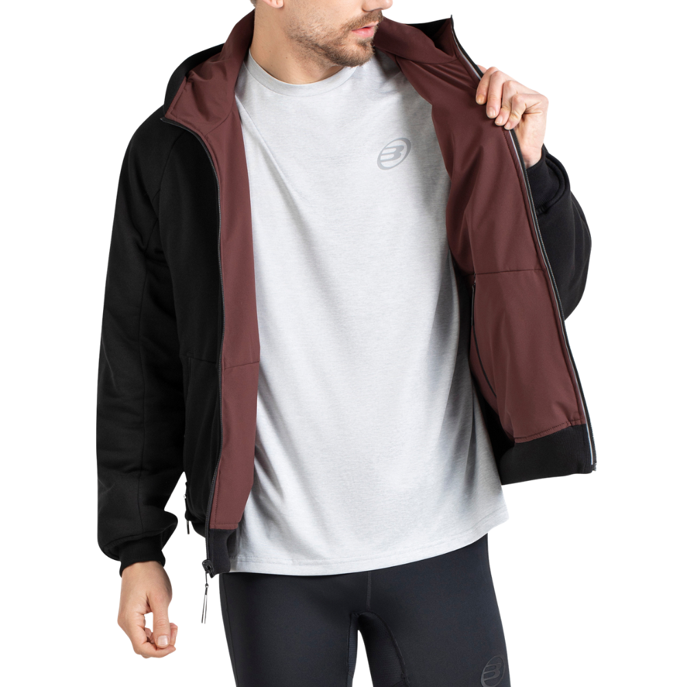 Veste Réversible Bullpadel Ember Noir/Marron