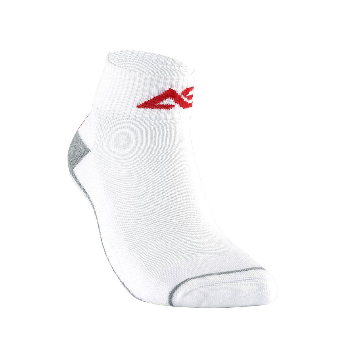 Chaussettes basses Bullpadel rouges America | Europe