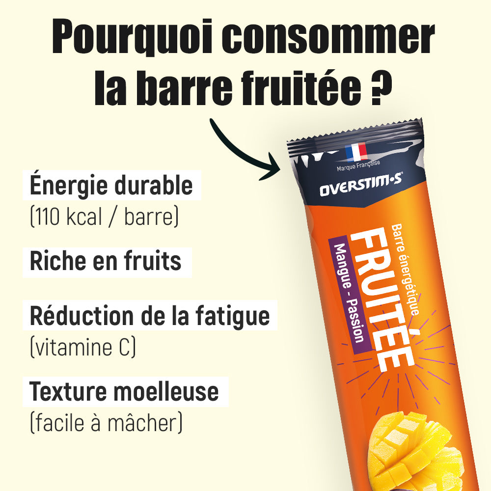 Barre fruitée Overstim.s Mangue Passion
