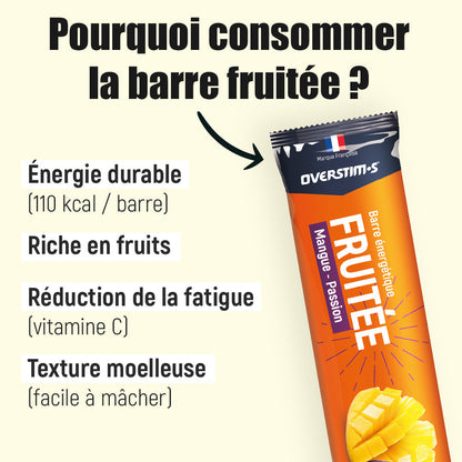 Barre fruitée Overstim.s Fruit Rouge