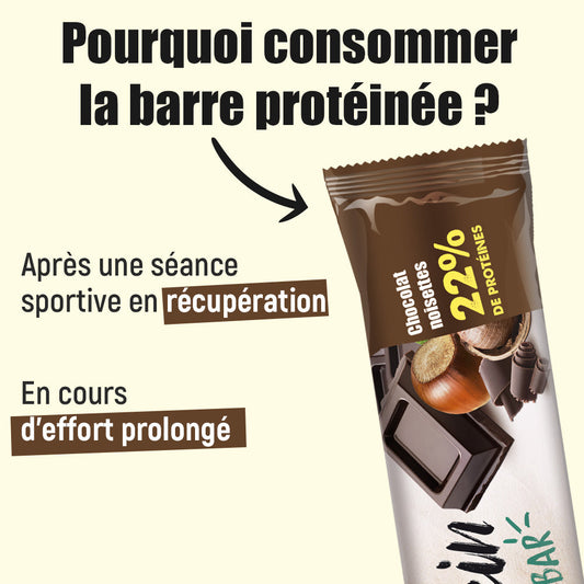 Barre Proteinée Overstim.s Chocolat/Caramel