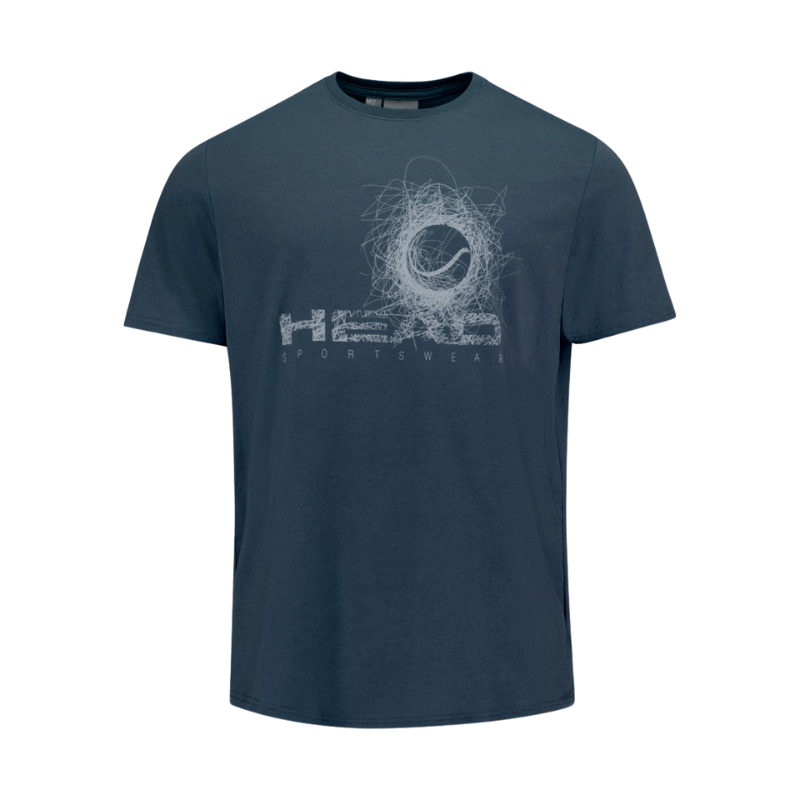 T-shirt Head Vision Bleu marine