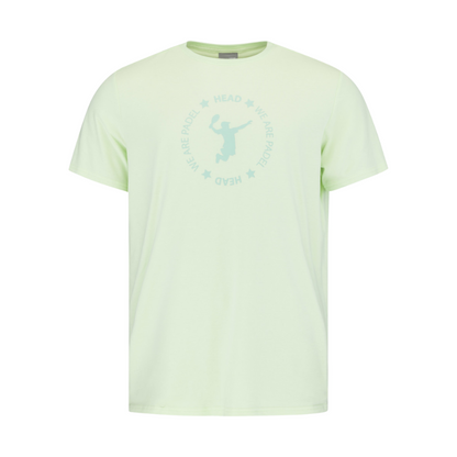 T-shirt Head We Are Padel Vert