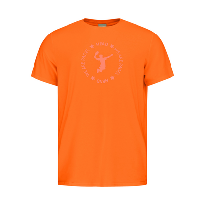 T-shirt Head We are Padel Orange