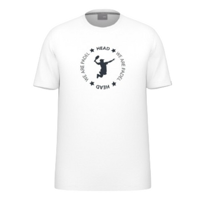 T-shirt Head We Are Padel Blanc