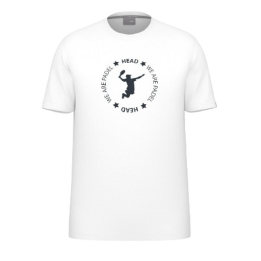 T-shirt Head We Are Padel Blanc