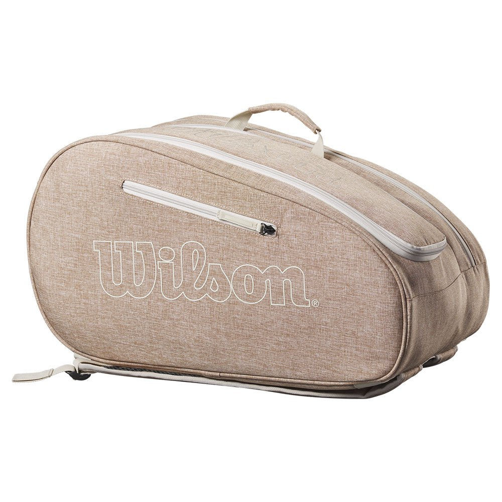Sac de padel Wilson Team Padel Blanc